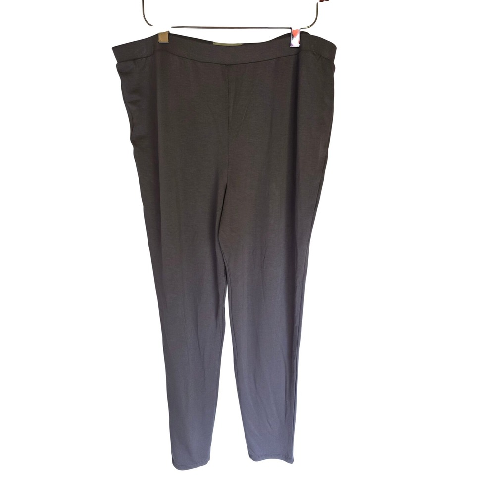 Koolaburra by UGG Womens Lounge Pants Gray Tapered Leg Large L Soft Knit